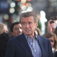 Regis Philbin and Maria Menounos at entertainment news show 'Extra' at The Grove | Picture 130940
